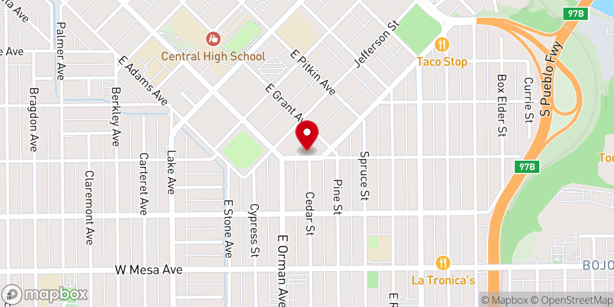 Map showing location of St Michaels Orthodox Christian
