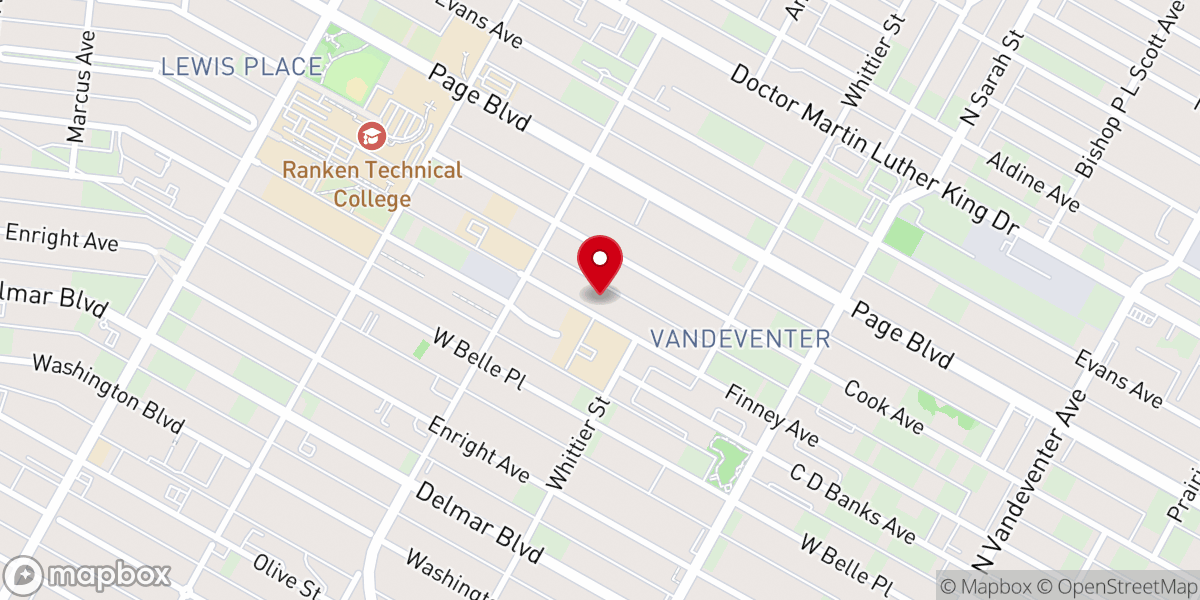 Map showing location of The Kings House