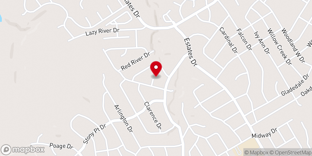 Map showing location of Church Alive Waco Inc