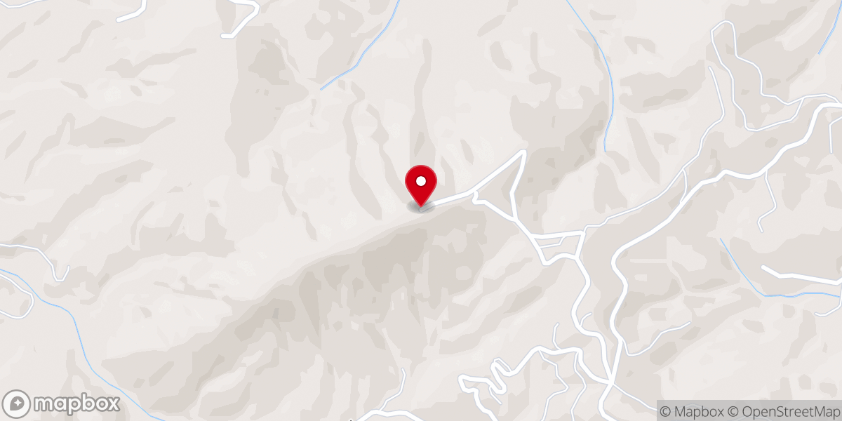 Map showing location of Prayer Mountain
