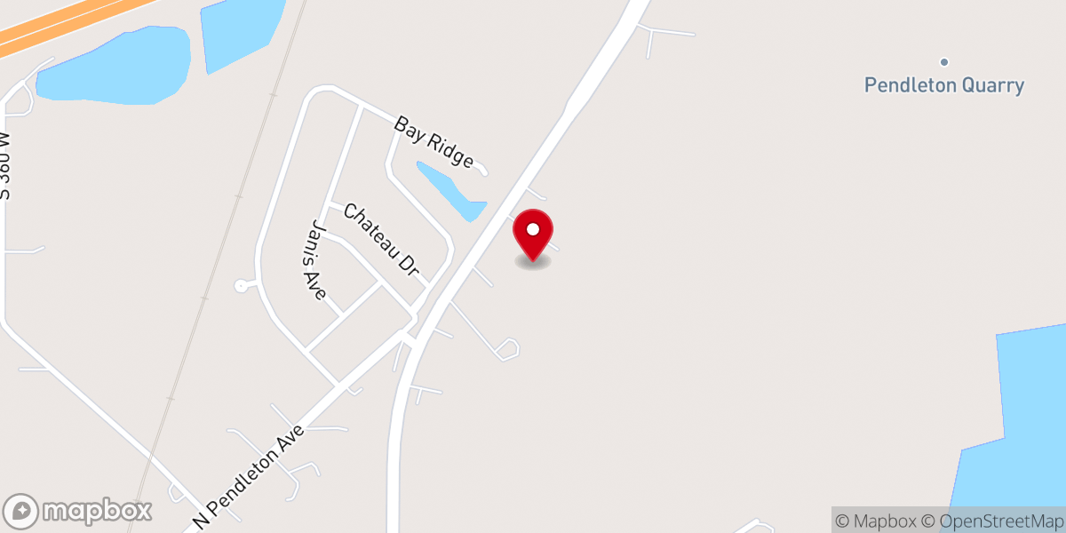 Map showing location of Living Water Church