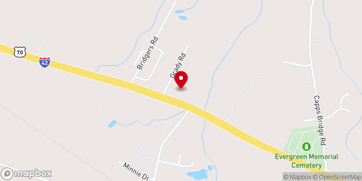 Map showing location of Whitley Church