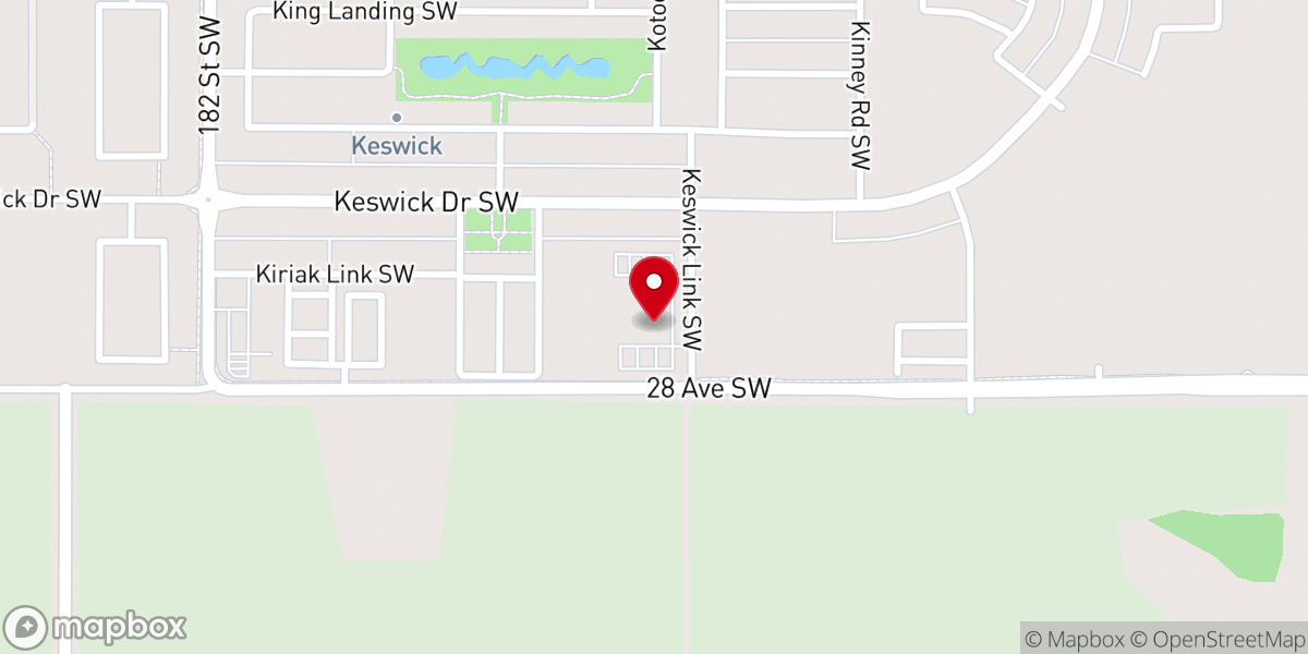 Map showing location of Edmonton Church Of God