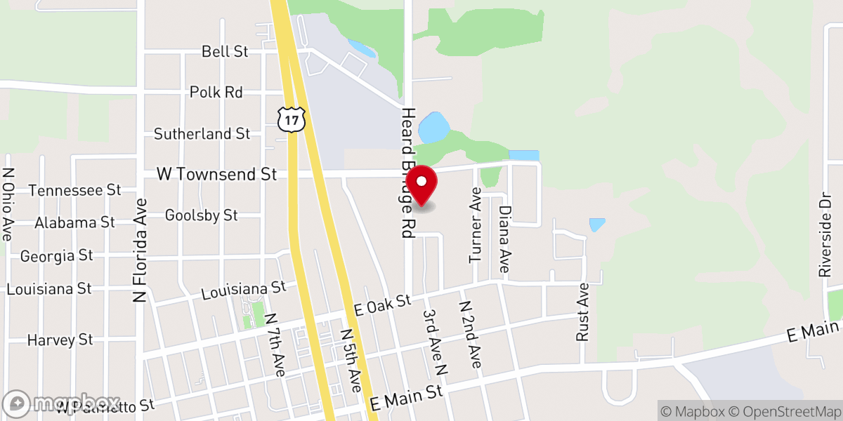 Map showing location of Saint Michael's Church - Food Distribution Center