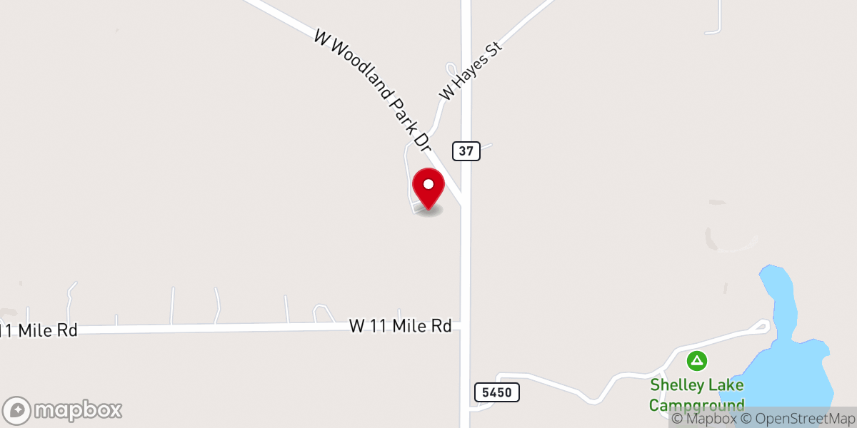 Map showing location of Amazing Grace Acres Church