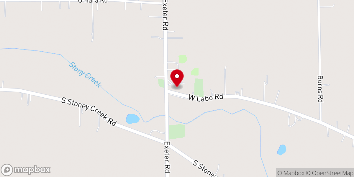 Map showing location of Divine Grace Parish