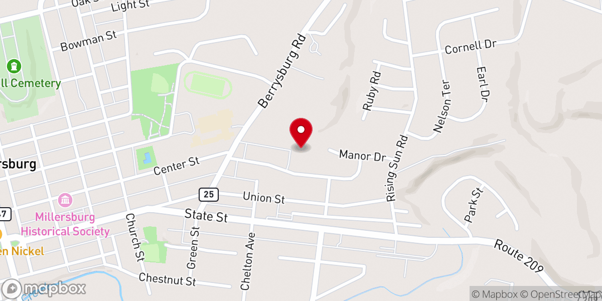 Map showing location of Longs Stump Grinding Services, L.L.C.