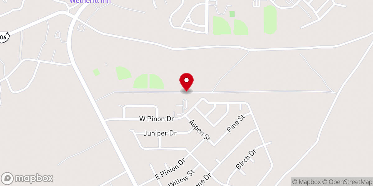 Map showing location of Kayenta Seventh-Day Adventist Church and Community Services