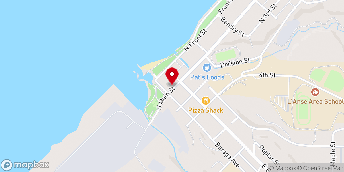 Map showing location of St. Vincent de Paul Society Thrift Store