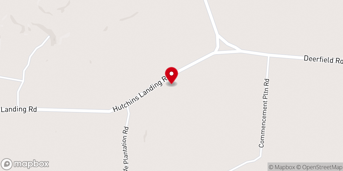 Map showing location of Kingston Church