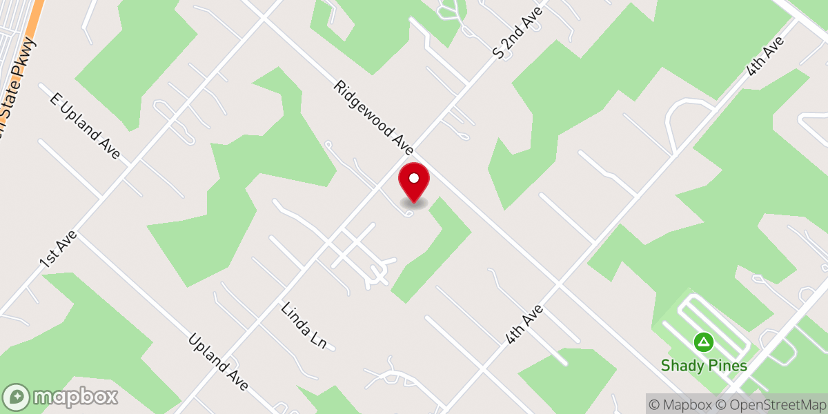 Map showing location of Word of Life Christian Fellowship