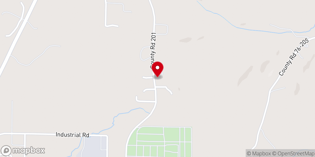 Map showing location of St. Leo Catholic Church