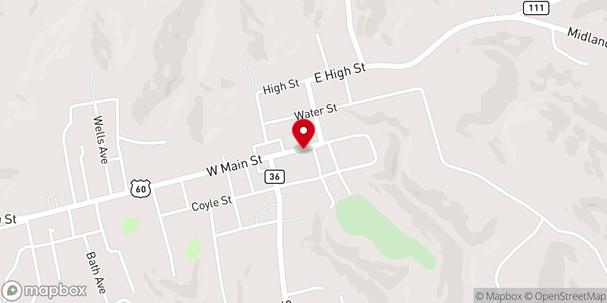 Map showing location of St Julie Catholic Church
