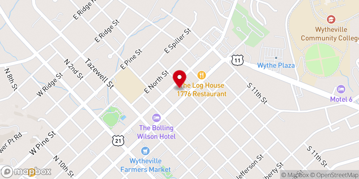 Map showing location of St. Mary Mother Of God