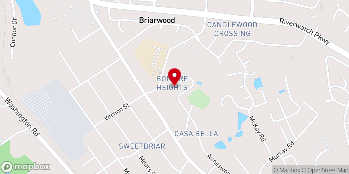 Map showing location of Family Bible Church