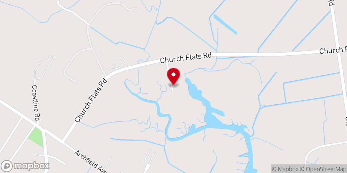 Map showing location of Magnolia Farm
