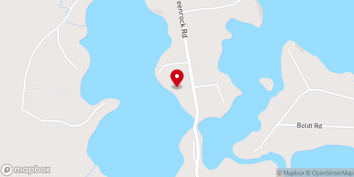 Map showing location of Lakeview Chapel