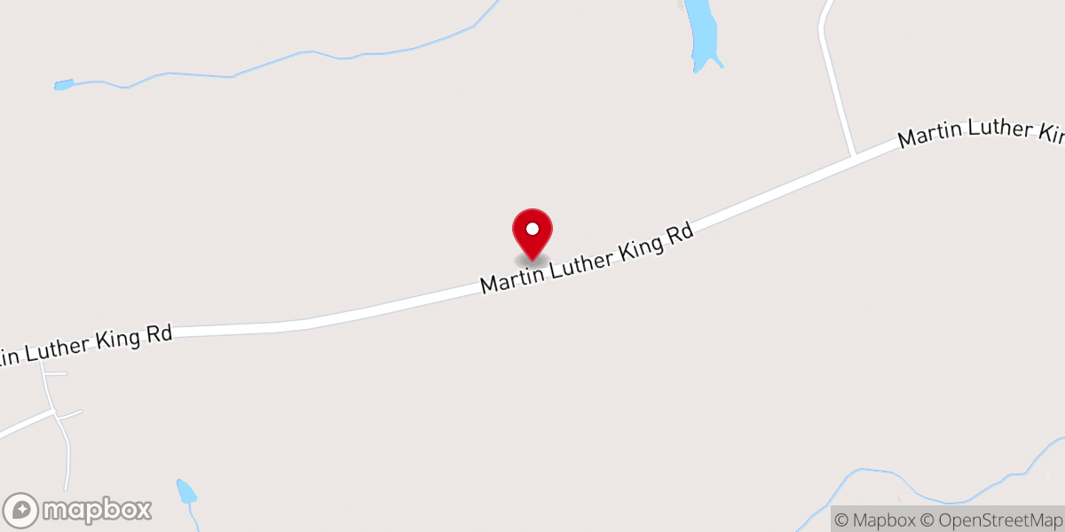 Map showing location of Mounted Eagle's Ministries International