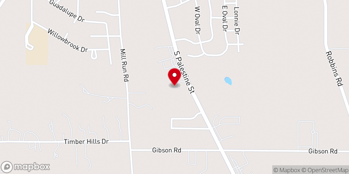 Map showing location of St. Edward's Education and Ministry Center