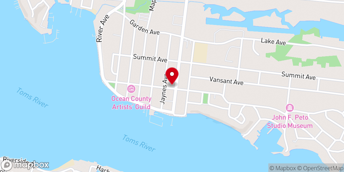 Map showing location of St Gertrude's Mission Church