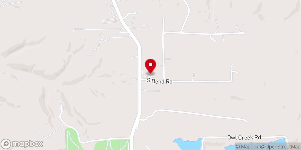 Map showing location of Warrenton Church of God