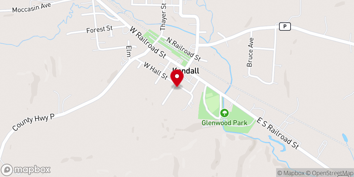 Map showing location of Evangelical Free Church of Kendall