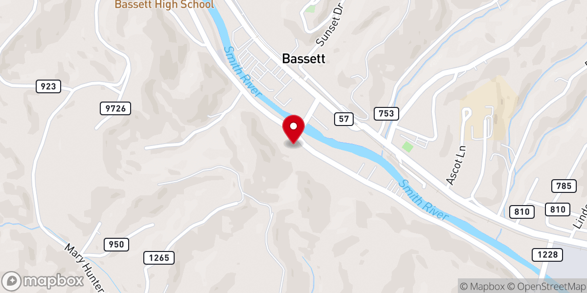 Map showing location of House of Purpose Ministries