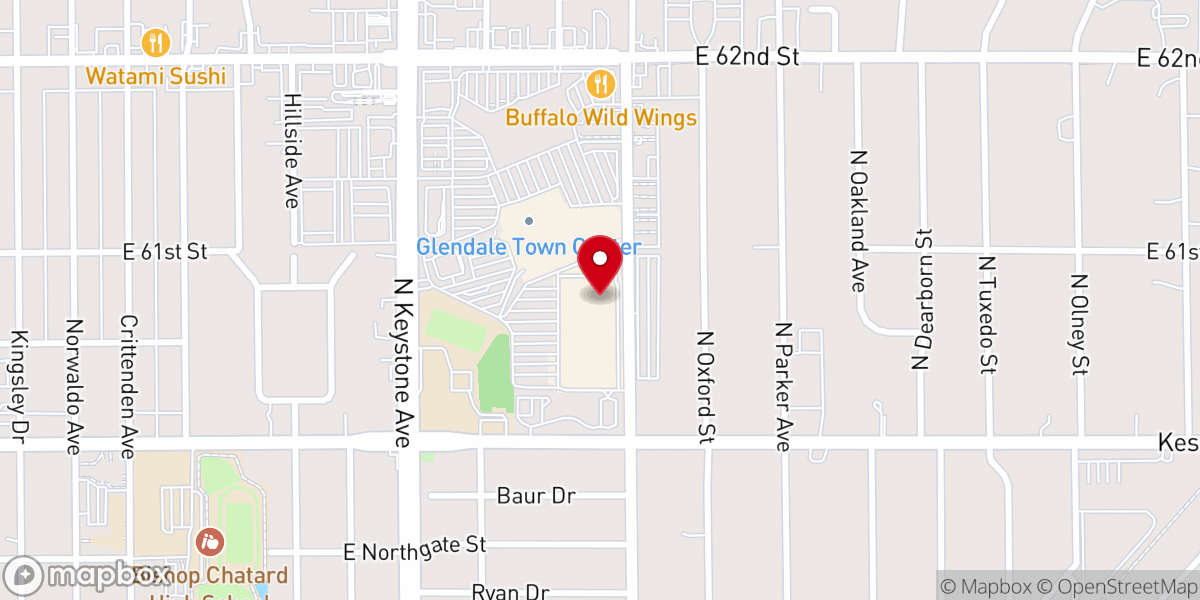 Map showing location of Truth Apostolic Indianapolis Church Inc