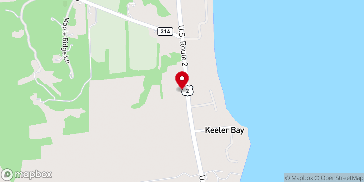 Map showing location of St Rose of Lima Parish