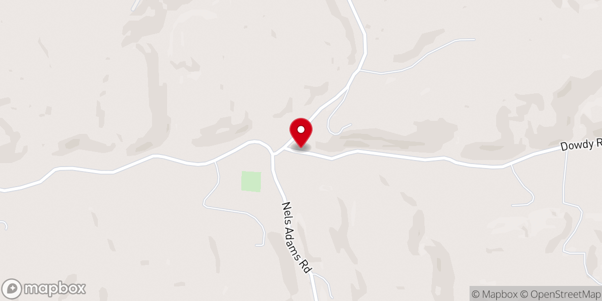Map showing location of Maple Grove Missionary Baptist Church