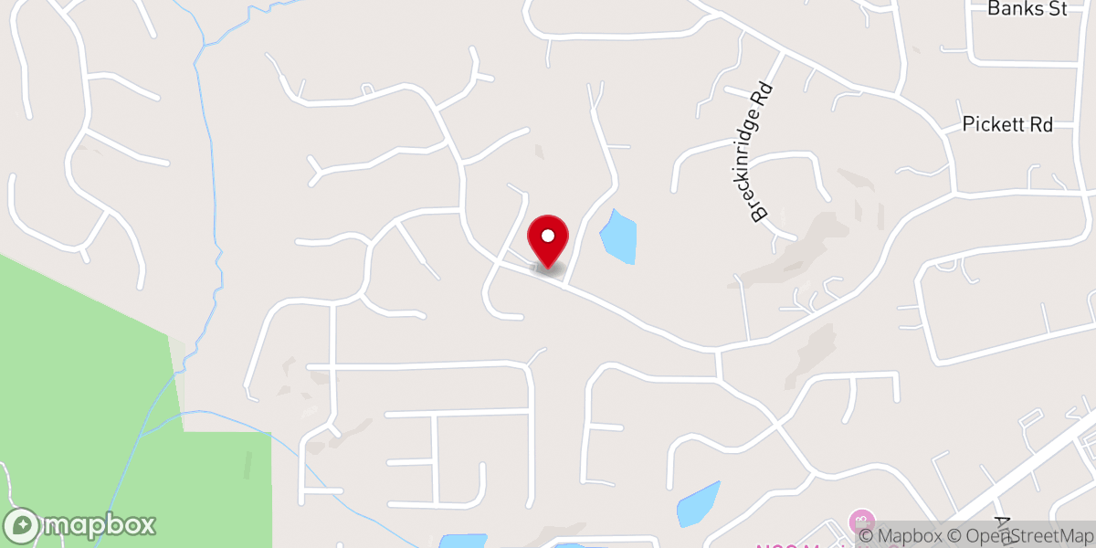 Map showing location of Allen Temple Baptist Church