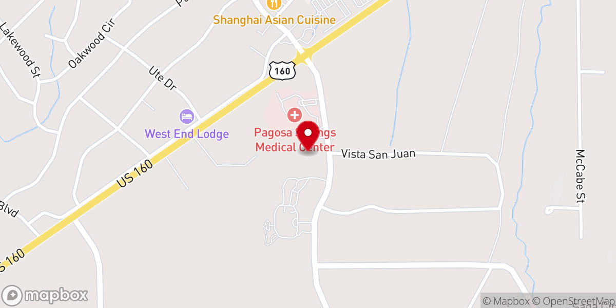 Map showing location of St Patrick's Episcopal Church