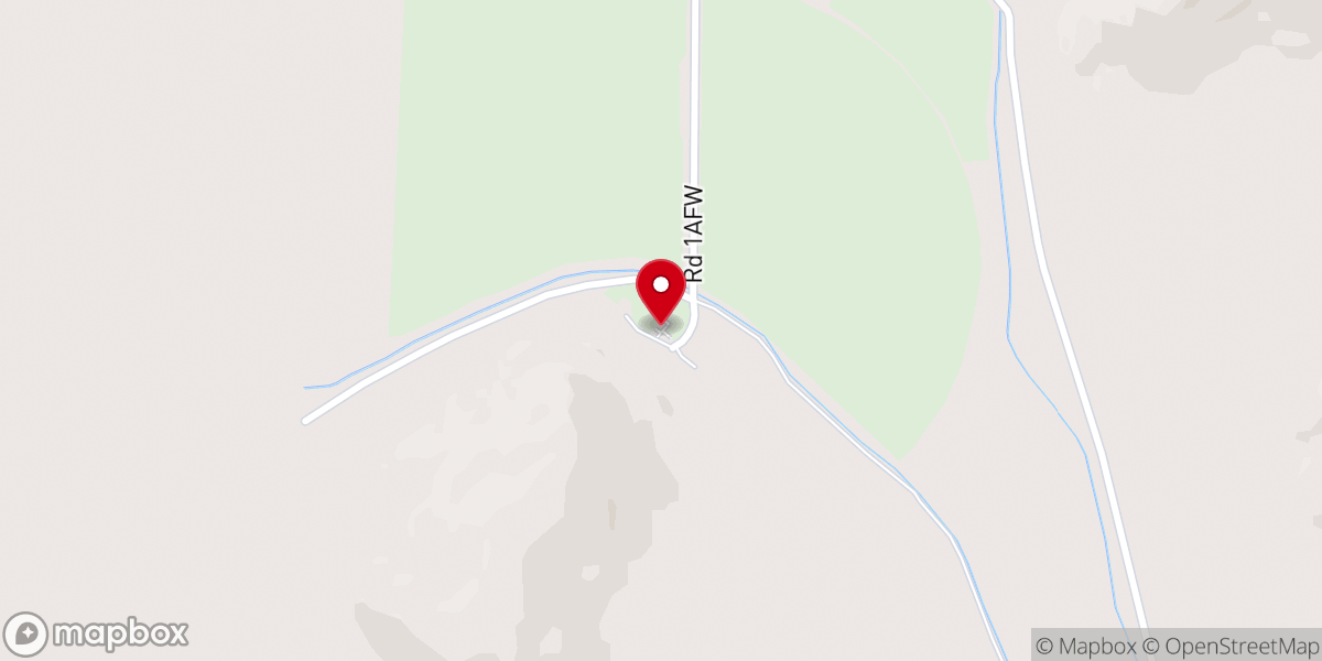 Map showing location of Our Lady of the Valley Catholic Church (mission)