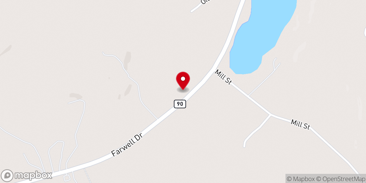 Map showing location of Resurrection Church