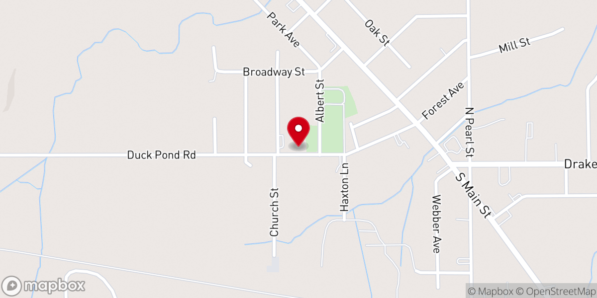 Map showing location of St Padre Pio Parish