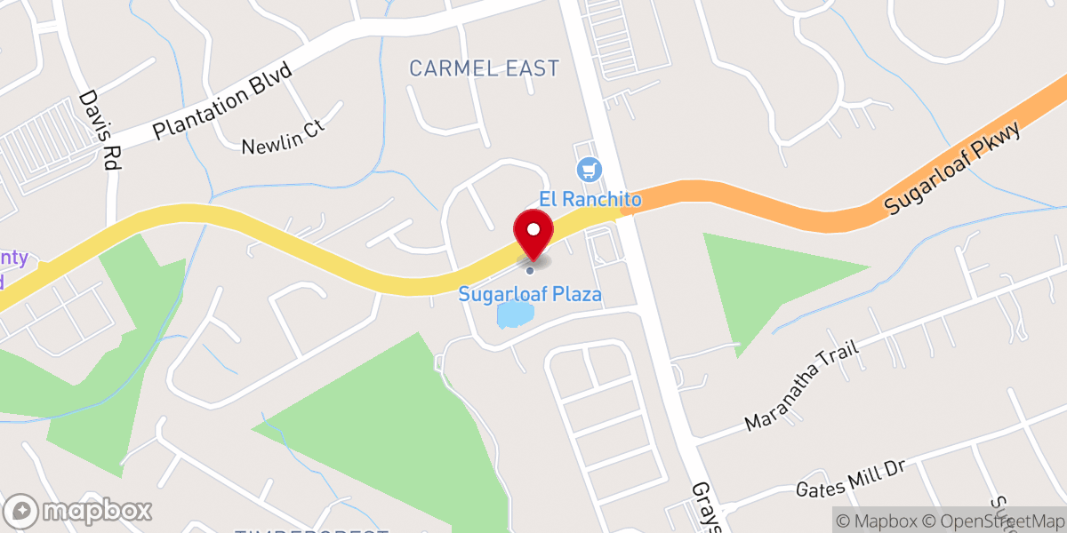 Map showing location of Omega Fire Ministries