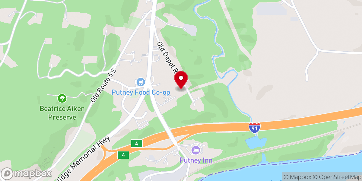 Map showing location of Our Lady of Mercy and the West River Missions