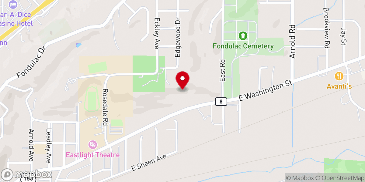 Map showing location of Fellheimer Trust of Wesley United Methodist Church of Macomb Illinoi