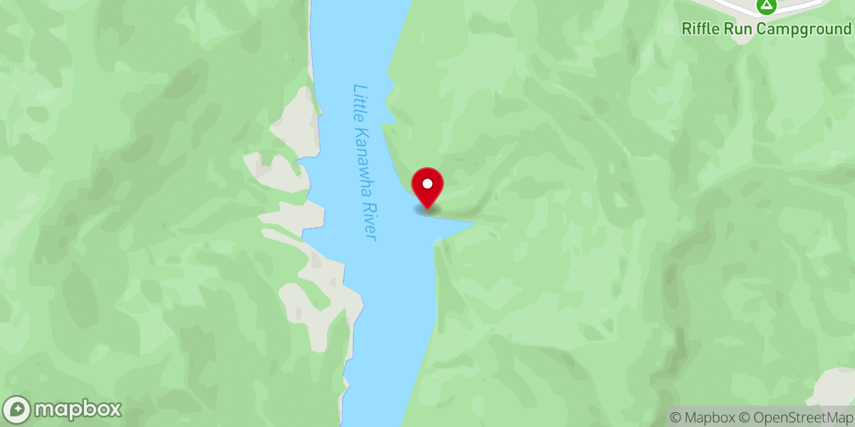 Map showing location of Olive Chapel (historical)