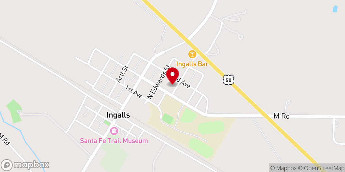 Map showing location of St Stanislaus Church