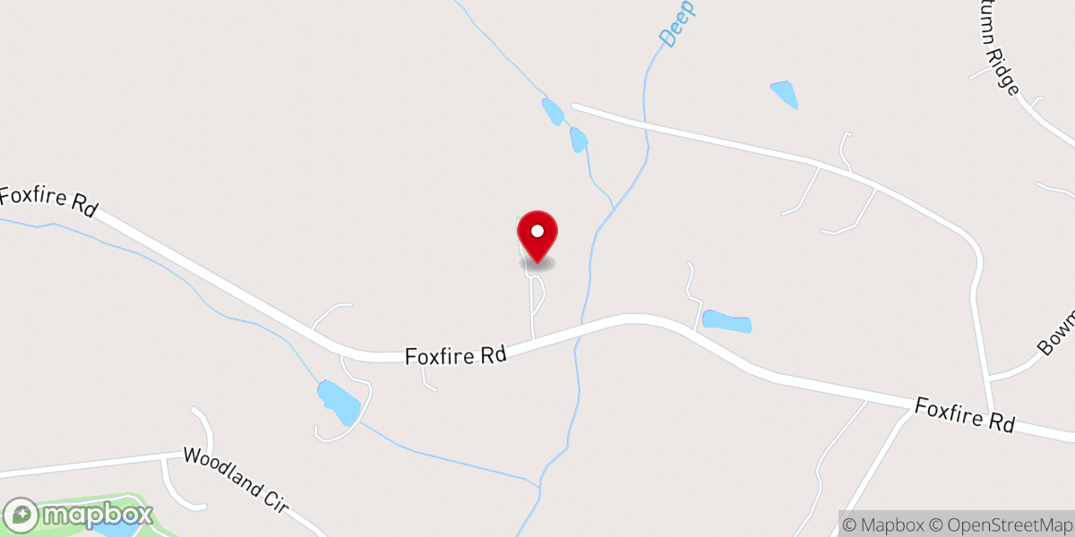 Map showing location of McDonalds Chapel Presbyterian Church