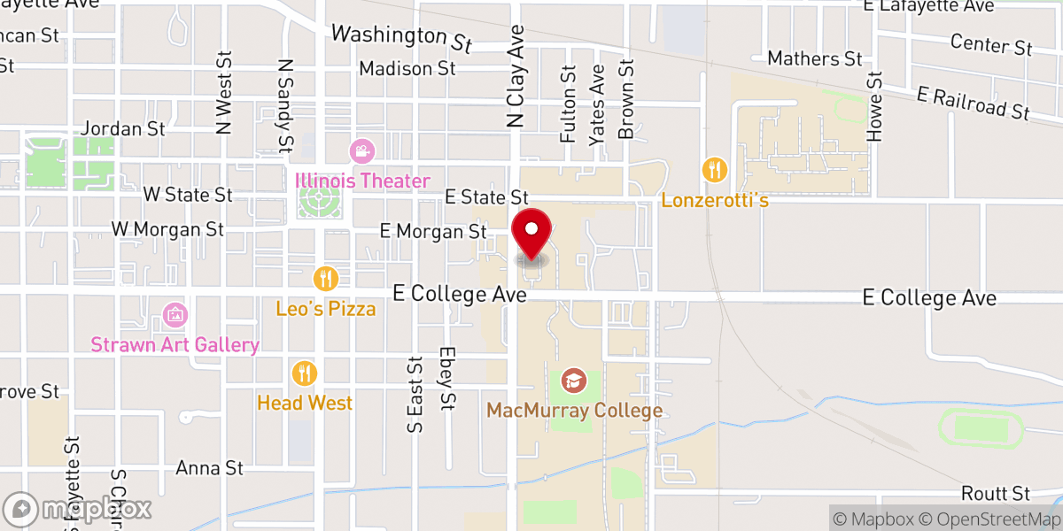 Map showing location of The Chapel Church