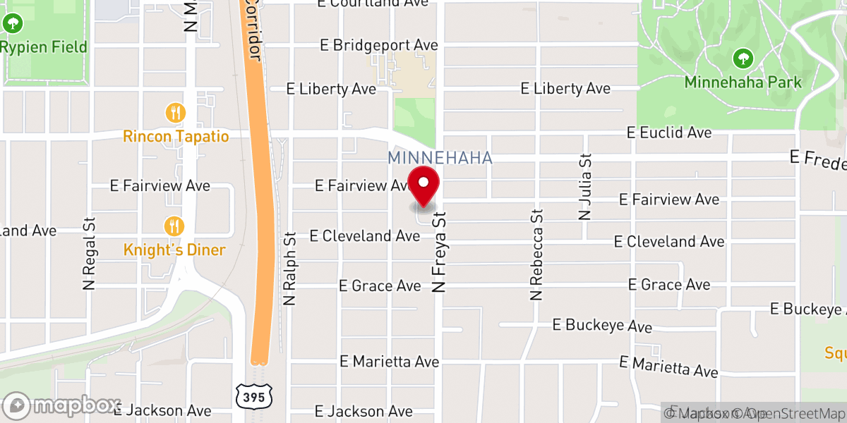 Map showing location of Church of God (Seventh Day)