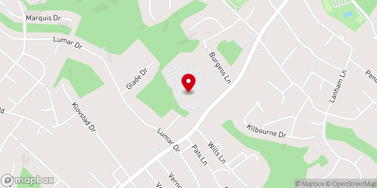 Map showing location of Ebenezer AME Church