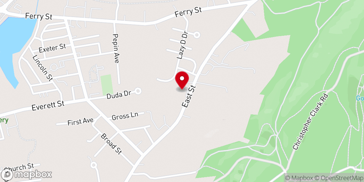 Map showing location of God Is Love Church
