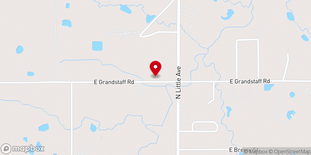 Map showing location of Cimarron Baptist Association