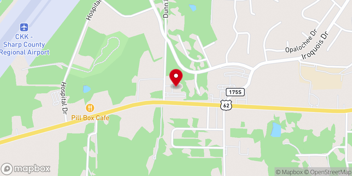 Map showing location of St Michael Catholic Church