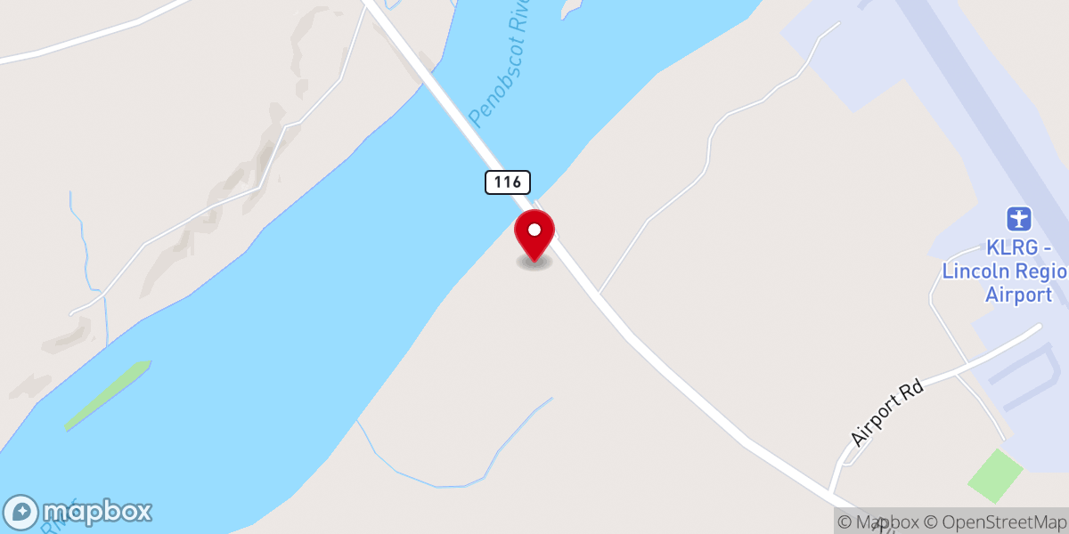 Map showing location of Maranatha Riverside Church