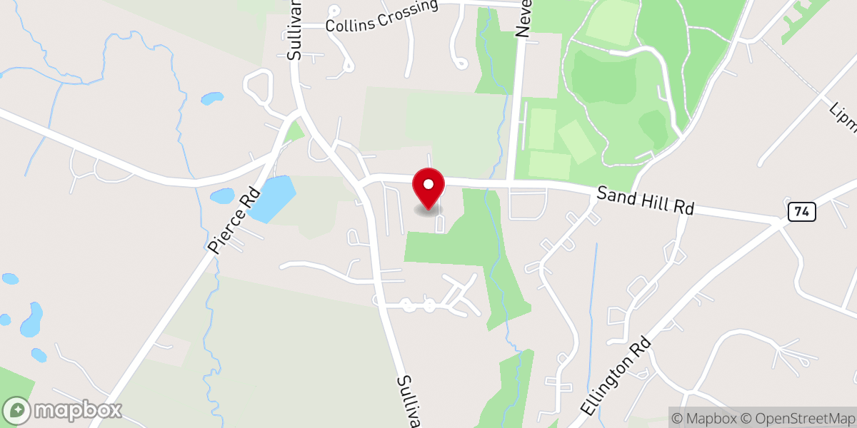 Map showing location of St Peter's Episcopal Church