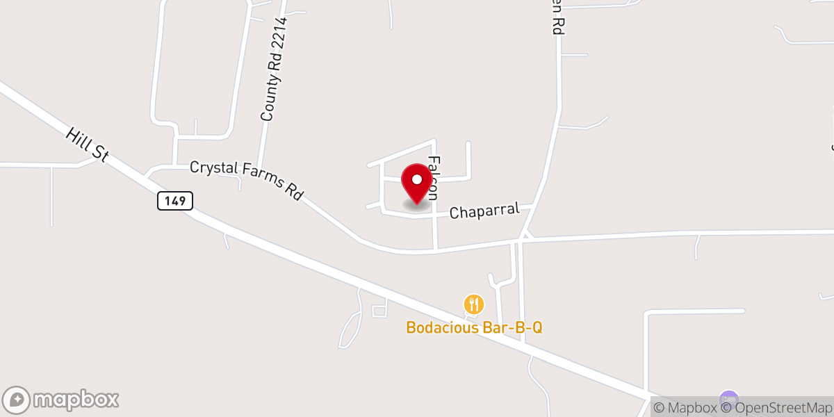 Map showing location of St. Pedro Catholic Church